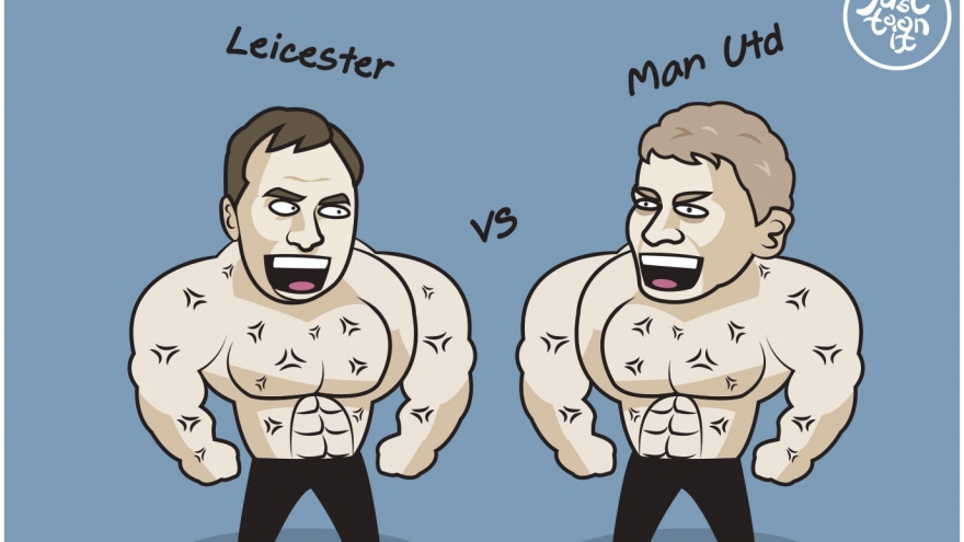 Biếm họa 24h: MU đại chiến Leicester, Arsenal run rẩy trước Chelsea